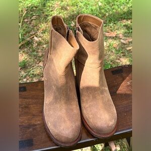 Sam Edelman Franklin Whiskey leather boots size 8.5
